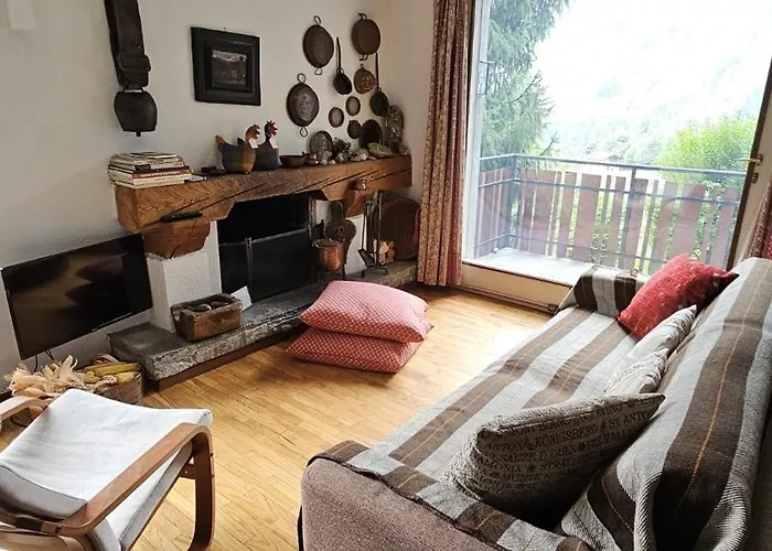 La Gerla - Maison De Charme Valle D'Aosta - Vista Monte Bianco Apartment Courmayeur